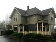 This is a mail-order home that William Gedamke, a Gresham farmer, purchased the plans for from The Cottage Souvenir No. 2 in about 1900.