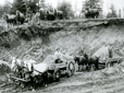 This early gravel pit was located near what is now known as Farris Road.