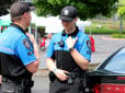 Gresham police cadets at work