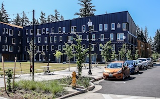 Apartment housing in Rockwood neighborhood